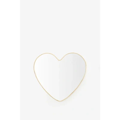 Afbeelding van Kleine gouden hartjes spiegel