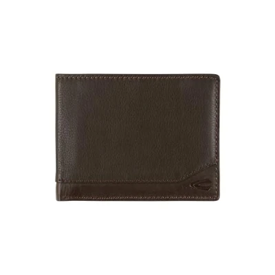 Afbeelding van camel active Leren Portemonnee Stone Horizontal Wallet Brown Donkerbruin