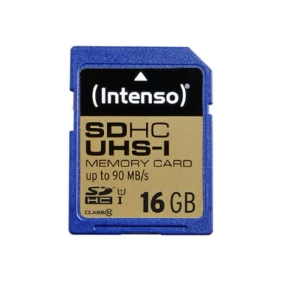 Image de Intenso carte mémoire flash 16 Go SDHC UHS I