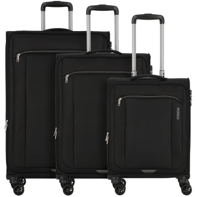 Afbeelding van American Tourister Kofferset, Maat: One Size, Black