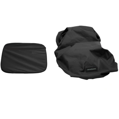 Afbeelding van New Looxs Shopping Package Fietstas Hoes Black Zwart Fietstassen