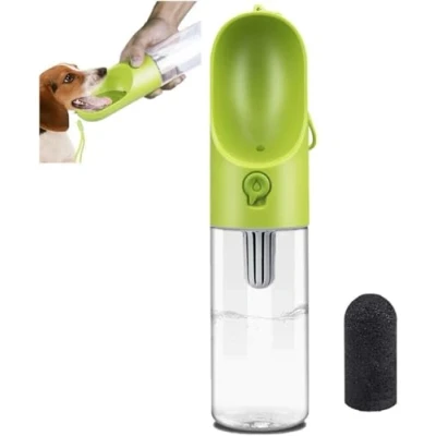 Afbeelding van Petkit P008 reisfles Eversweet Travel One Touch, groen, EVTGN, 400 ml