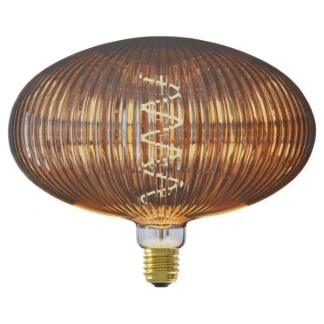 Afbeelding van Calex Pulse Lille LED Lamp E27 Filament Lichtbron Warm Wit Licht Rookglas
