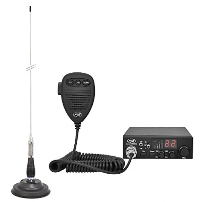 Afbeelding van PNI CB Escort HP 8000L ASQ Radio Kit ML100 antenne, sigarettenaansteker inbegrepen