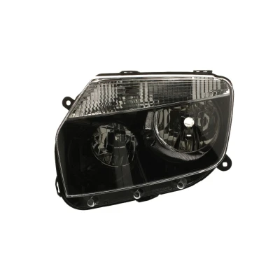 Afbeelding van TYC 20 12478 15 2 Koplampen Links H7, H1 Zwart voor rechtsrijdend verkeer Zonder besturingssysteem DACIA: Duster Off Road