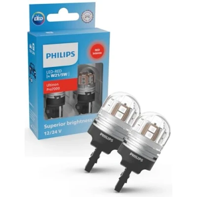 Afbeelding van Philips Ultinon Pro7000 LED auto signalering schijnwerper (W21/5W netwerk), 12V/24V, huidige versie