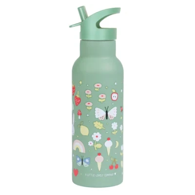 Afbeelding van A Little Lovely Company XL RVS Drinkfles Joy