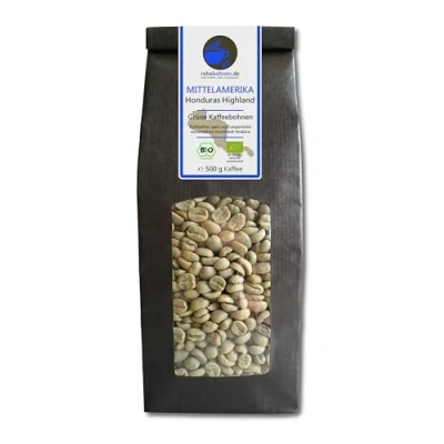 Image de café vert bio Highlands Honduras Highland (grains de verts 500 g)