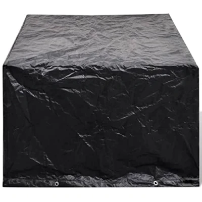 Afbeelding van Tuinmeubelhoes met 8 oogjes 180x140x90 cm