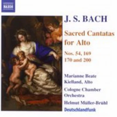 Afbeelding van Cologne Chamber Orchestra, Helmut Müller Brühl Alto Cantatas (CD)