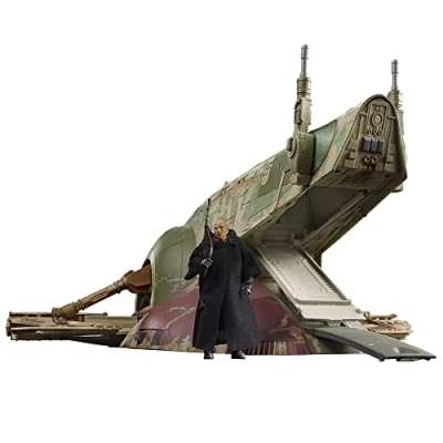 Afbeelding van Hasbro Star Wars Actiefiguur Vehicle Boba Fett&#039;s Starship The Book of Fett Vintage Collection Multicolours