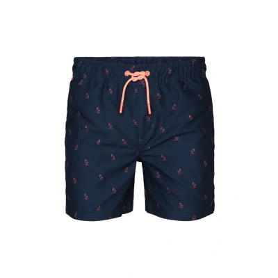 Afbeelding van Petrol Industries Heren All over Print Zwembroek Wavecrestview Blauw Maat S