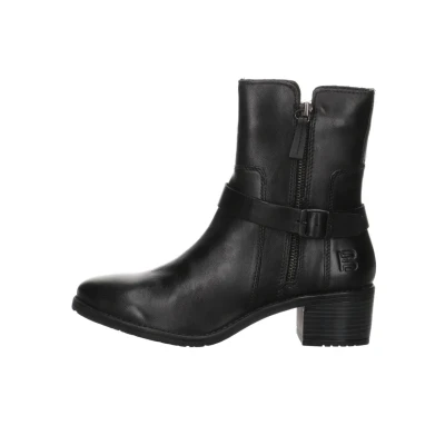 Afbeelding van Bagatt RUBY Cowboy/Bikerlaarsjes, Dames, Maat: 36, Black Leer
