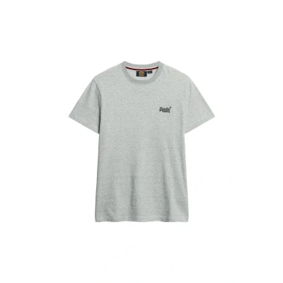 Afbeelding van Superdry Vintage LOGO Tshirt basic, Heren, Maat: XXL, Light grey grindle feeder