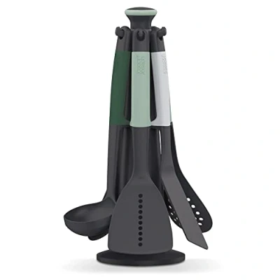 Image de Joseph&amp;Joseph Elevate™ Set 6 Ustensiles de cuisine Carousel Vert