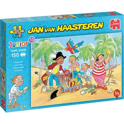 Afbeelding van Jan Van Haasteren Puzzel Schatzoeken Junior 150 Stukjes