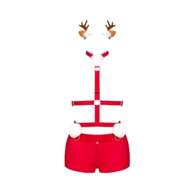 Afbeelding van Obsessive Ms Reindy Harness, Panties, Hair Clips M/L