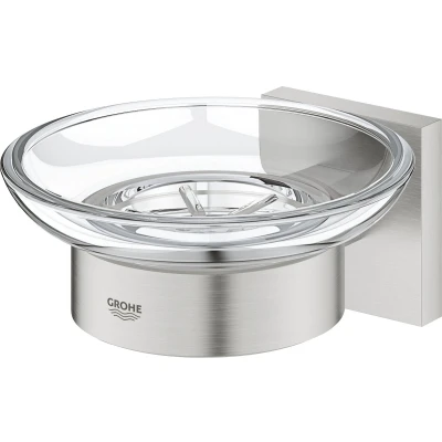 Afbeelding van GROHE QuickFix Start Cube zeepschaal met houder