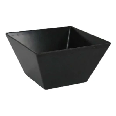 Afbeelding van Aperitiefschaaltje La Mediterránea Melamine Antraciet 13 x 7 cm (24 Stuks)