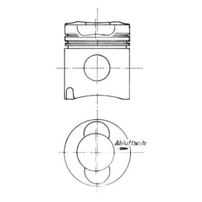 Afbeelding van KOLBENSCHMIDT 90669961 Reparatieset, zuiger / cilinderbus