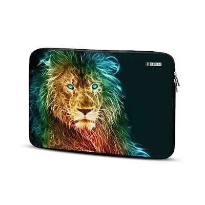 Afbeelding van Laptophoes Subblim Lion Multicolour
