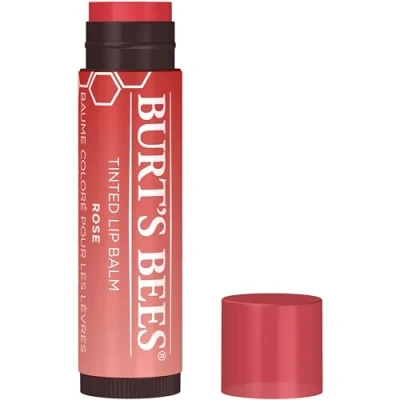 Afbeelding van Burt&#039;s Bees Roze getinte lippenbalsem, hydraterende lippenstift met sheaboter, 100% natuurlijke oorsprong, 4,25 g