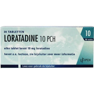Afbeelding van Loratadine Teva Tablet 10mg