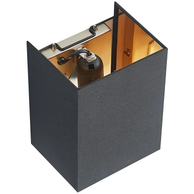 Afbeelding van Lindby Lukani wandlamp, hoekig