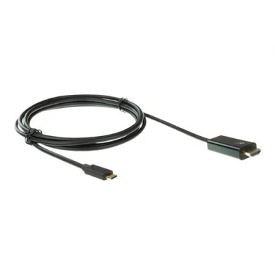 Image de Ewent EW9824 Câble adaptateur USB C mâle pour HDMI 2 m blindé noir support 4K60Hz (4096 x 2160)