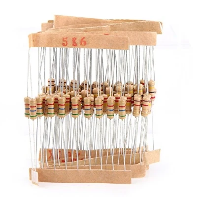 Afbeelding van 1000 stuks 100 waarden 5% koolstoffilm weerstanden assortimentset, 1 ohm tot 10 m 1/2 W weerstand, elektronische weerstandscomponenten voor Arduino, Respberry Pi projecten