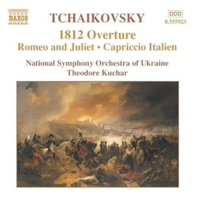 Afbeelding van National Symphony Orchestra Of Ukraine, Theodore Kuchar Tchaikovsky: 1812 Overtures/Romeo &amp; Juliet/Capriccio Italien (CD)