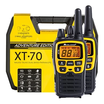 Afbeelding van Midland XT70 Adventure C1180.01 LPD/PMR portofoon Set van 2 stuks