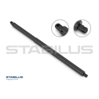Afbeelding van STABILUS 390815 Gasveer achterklep 490 671 Met veer aan buitenkant