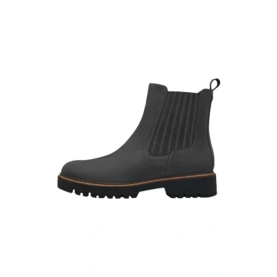 Afbeelding van Tamaris Korte laarzen, Dames, Maat: 38, Dark grey Leer