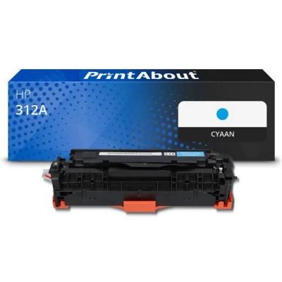 Afbeelding van Huismerk HP 312A (CF381A) Toner Cyaan