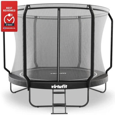 Afbeelding van VirtuFit Premium Trampoline met Veiligheidsnet 305 cm