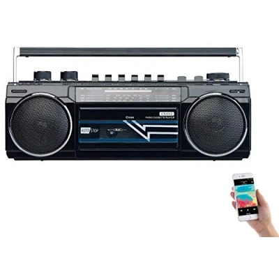Image de Radiocassette rétro avec fonctions USB / SD / bluetooth MPS 670