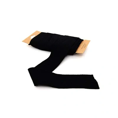 Afbeelding van Trimz Dubbele katoenen band, visgraatpatroon, 50 mm x 5 m, natuurlijke kleuren
