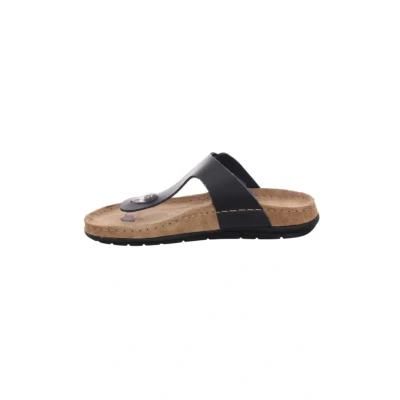 Afbeelding van Rohde Foggia D dames slipper blauw maat 41 (EU) 7.5 (UK)
