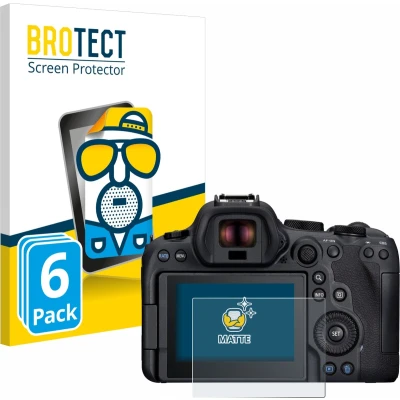 Afbeelding van BROTECT Screenprotector voor Canon EOS R6 Mark II Folie Beschermfolie matte (6 Stuks)