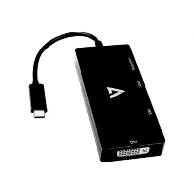 Afbeelding van Hub USB V7 V7UC DPHDVGADVI BLK