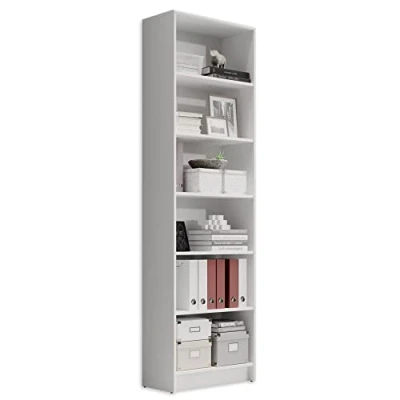 Afbeelding van Emob Boekenkast/ Rek Wit 60cm Breed