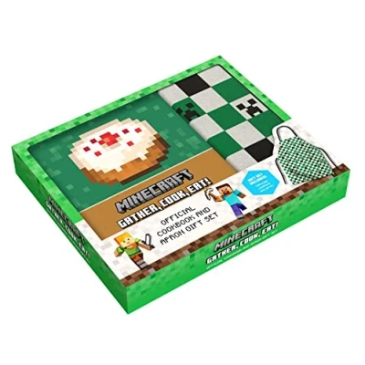 Afbeelding van Minecraft: The Official Cookbook and Apron Gift Set