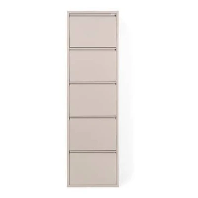 Afbeelding van BILLY 5 Schoenenkast Silky Taupe