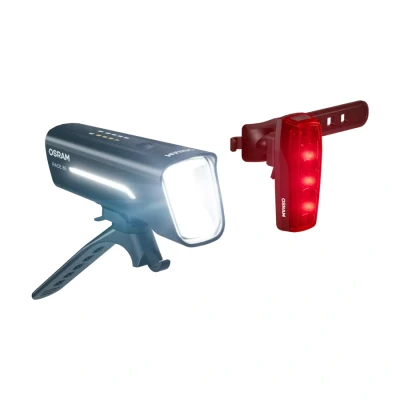 Afbeelding van OSRAM RACE 50 SET Fietsverlichtingsset LED werkt op een accu Zwart