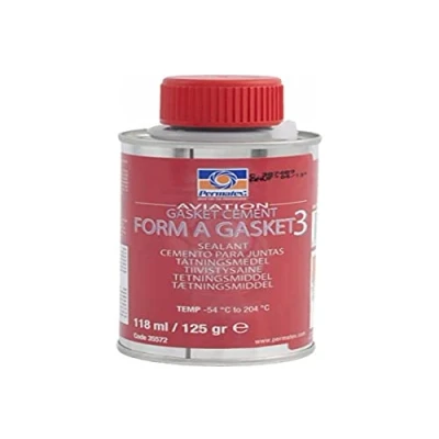Afbeelding van Permatex aviation form a gasket no. 3 sealant 118 ml, bruin