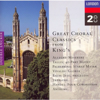 Afbeelding van Great Choral Classics from King&#039;s Allegri, Tallis, et al