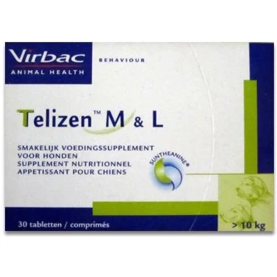 Afbeelding van Telizen Antistressmiddel M/L 100 mg 30 tabletten