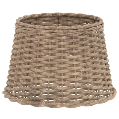 Afbeelding van Lampenkap Ø40x26 cm wicker bruin