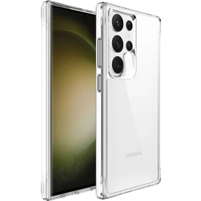 Afbeelding van iMoshion Hoesje Geschikt voor Samsung Galaxy S24 Ultra Shockproof Rugged Air Case transparant